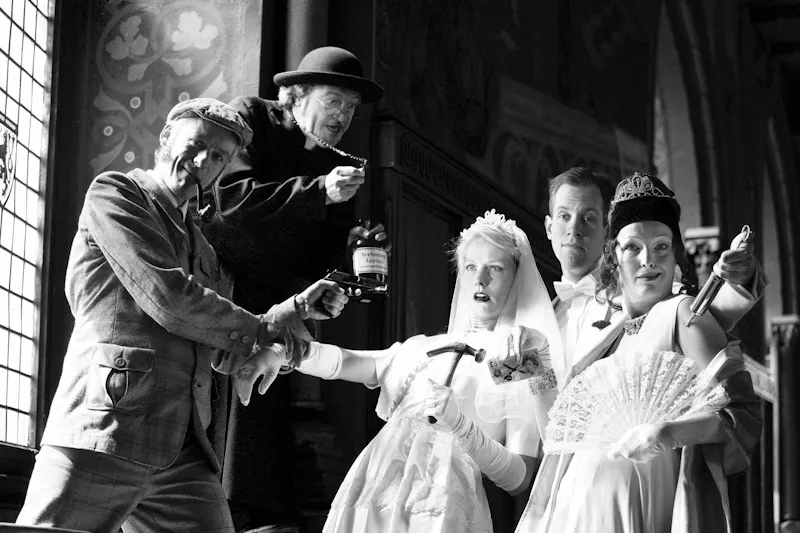 Krimi-Dinner: Hochzeit in Schwarz